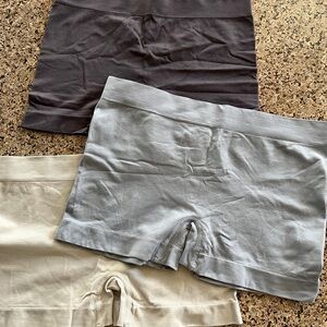 Los Ojos Seamless Shorts Boxers in Gray